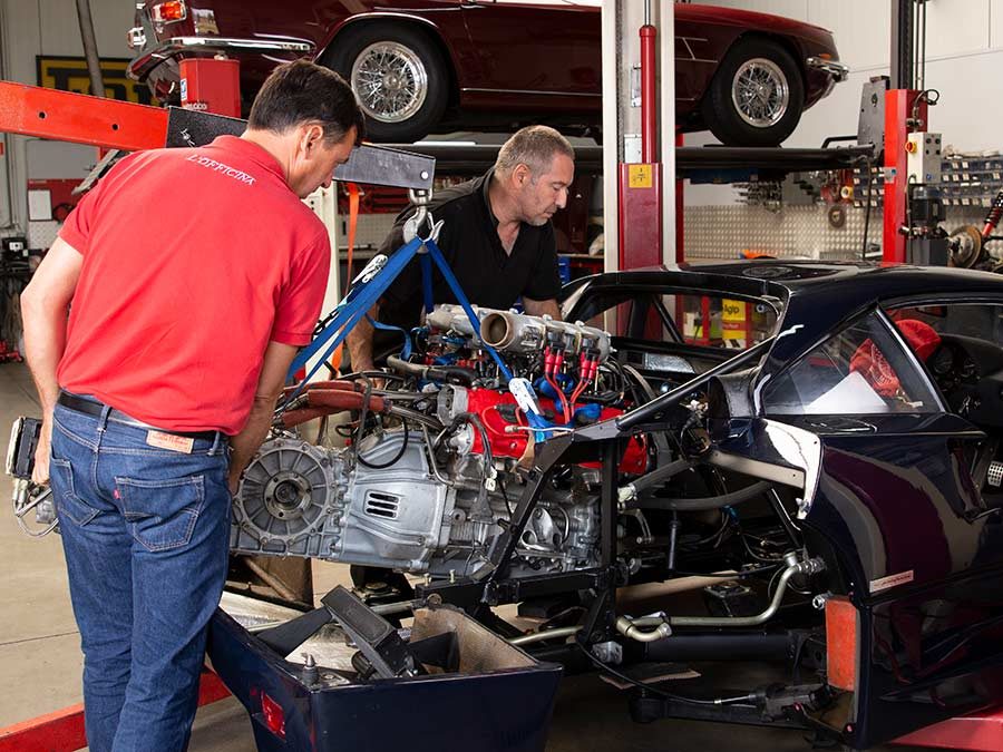 entretien réparation ferrari